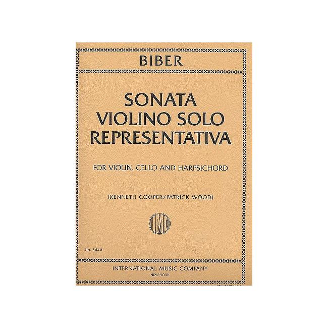 Biber, Heinrich Ignaz Franz - Sonata Violino Solo Representativa 