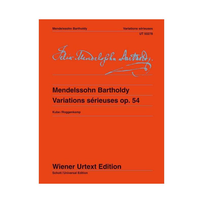Mendelssohn Bartholdy, Felix - Variations sérieuses op. 54 