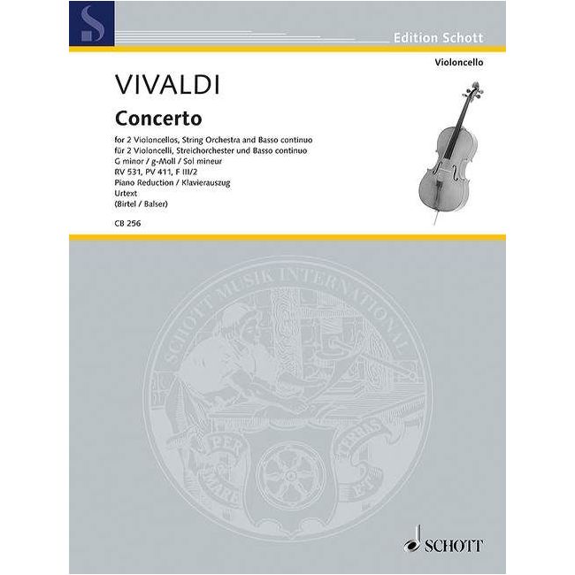 Vivaldi, Antonio - Concerto G minor RV 531, PV 411, F III/2 