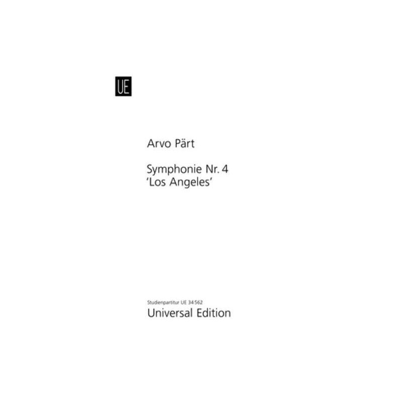 Paert, Arvo - Symphony No. 4 'Los Angeles' 