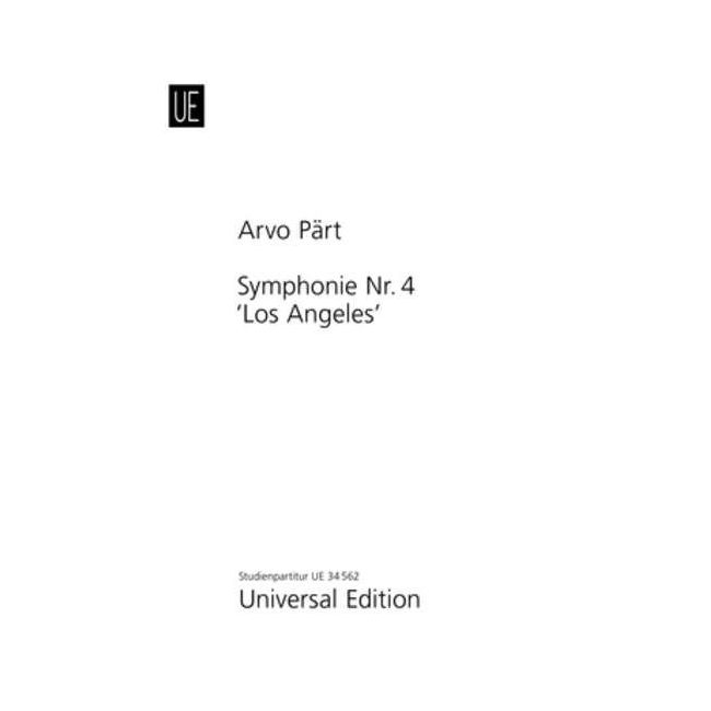 Paert, Arvo - Symphony No. 4 'Los Angeles' 