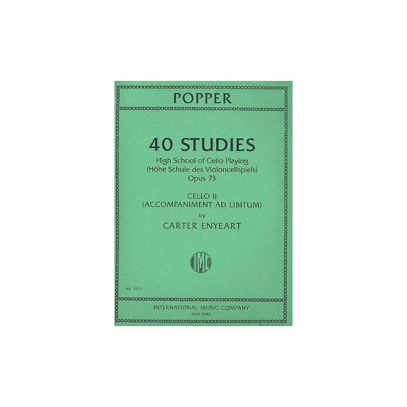 Popper, David - 40 Studies op. 73 