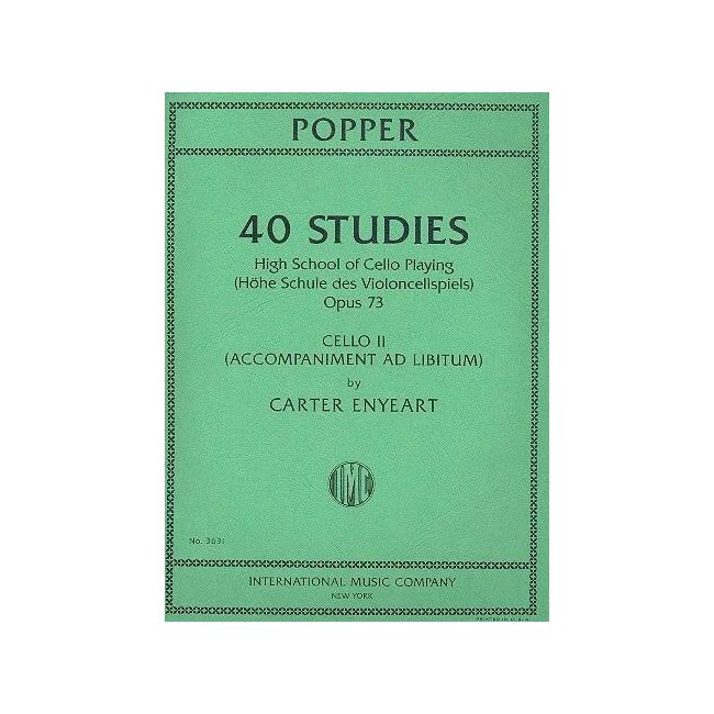Popper, David - 40 Studies op. 73