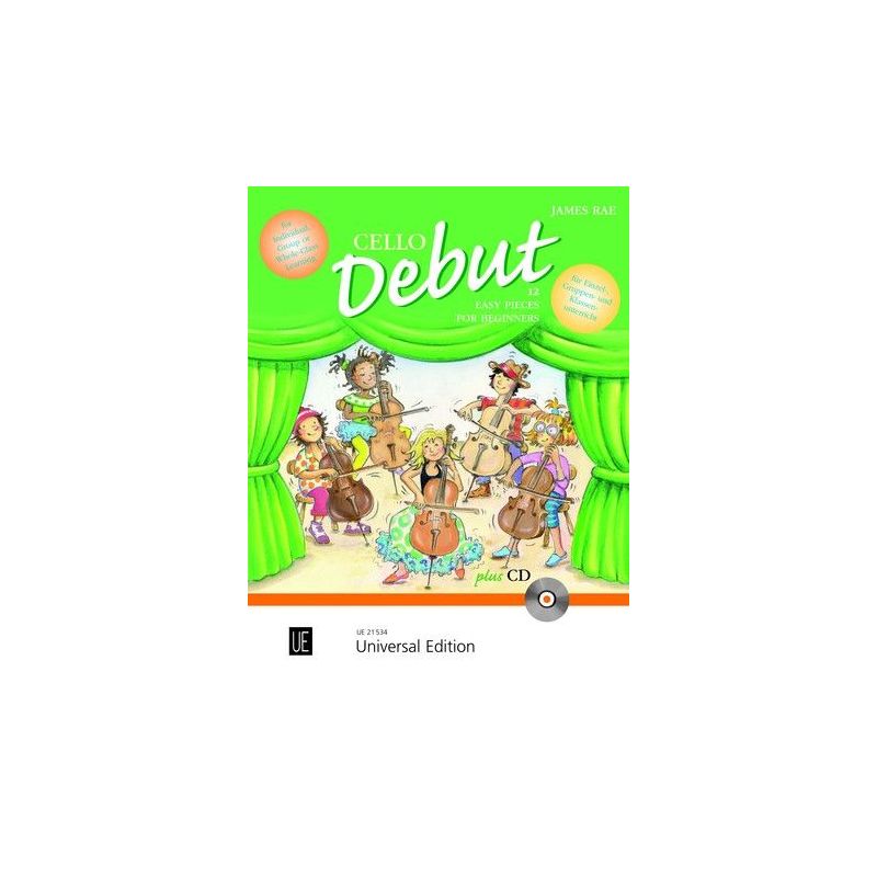 Rae, James - Cello Debut - Pupil's book 