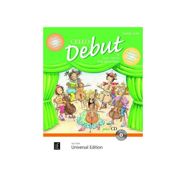 Rae, James - Cello Debut - Pupil's book 