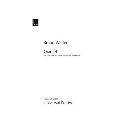 Walter, Bruno - Quintet 