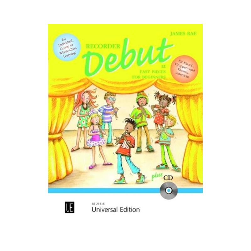 Rae, James - Recorder Debut - Pupil's book 