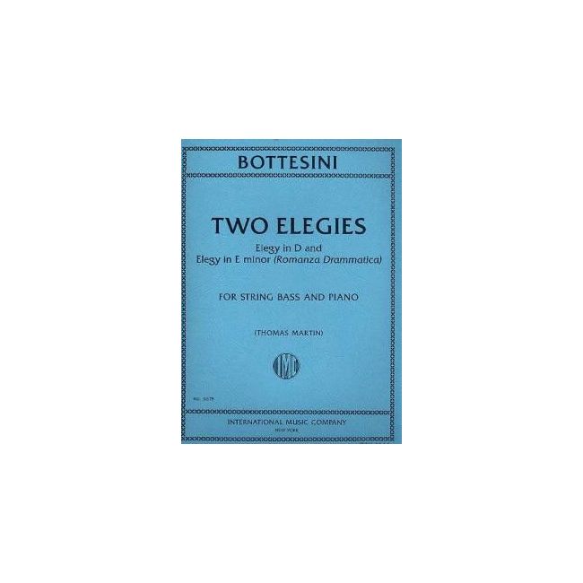 Bottesini, Giovanni - Two ElegiesTwo Elegies 
