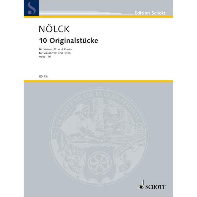 Noelck, August - Ten Original Pieces op. 116 