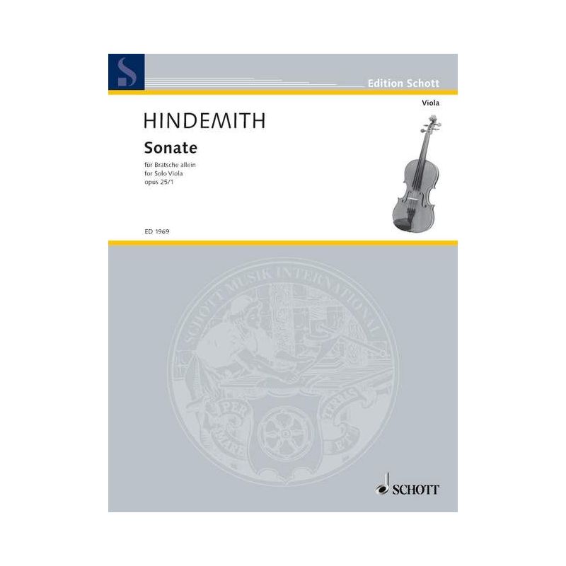 Hindemith, Paul - Viola Sonata op. 25/1 