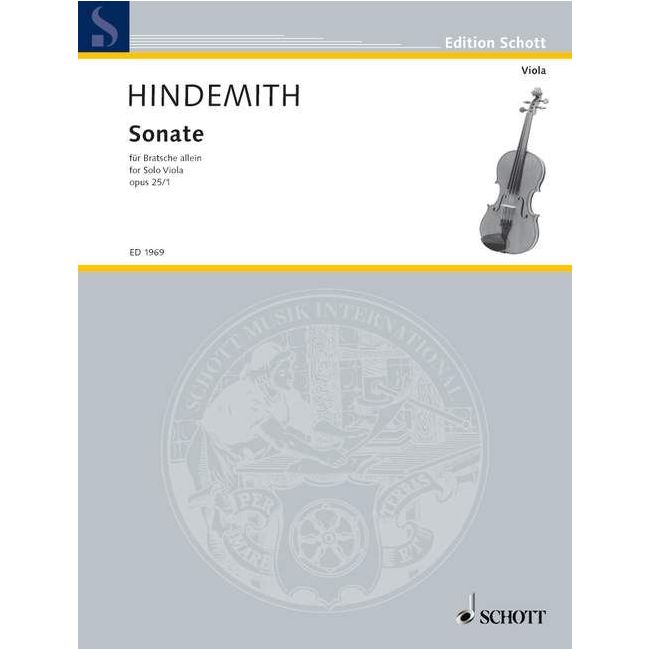 Hindemith, Paul - Viola Sonata op. 25/1 