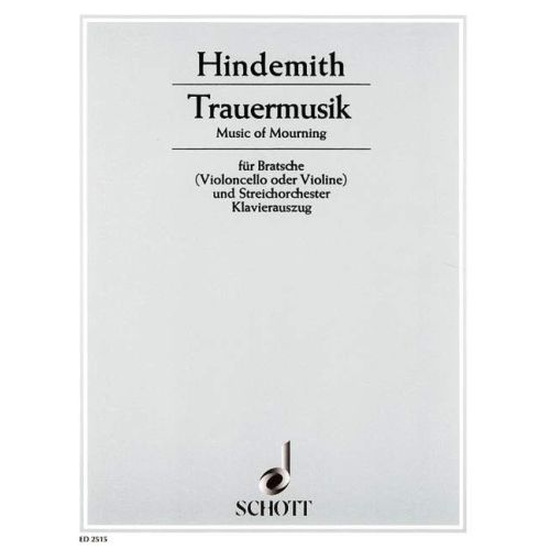 Hindemith, Paul - Trauermusik 