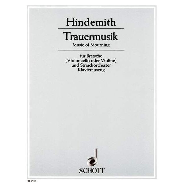 Hindemith, Paul - Trauermusik