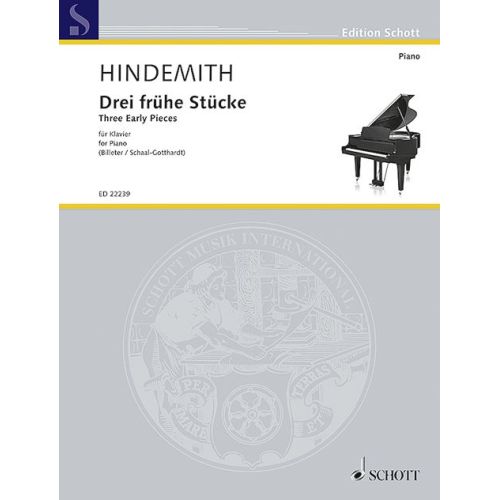 Hindemith, Paul - Three Early Pieces 