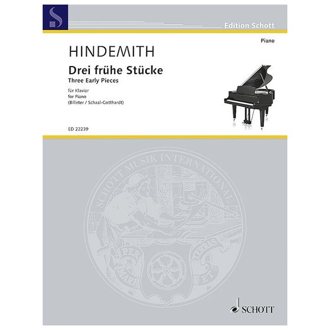 Hindemith, Paul - Three Early Pieces 