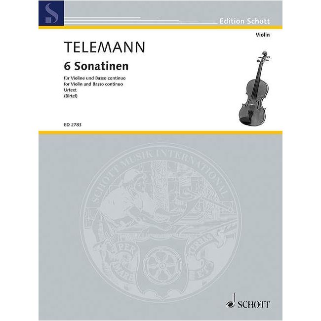 Telemann, Georg Philipp - Six Sonatinas
