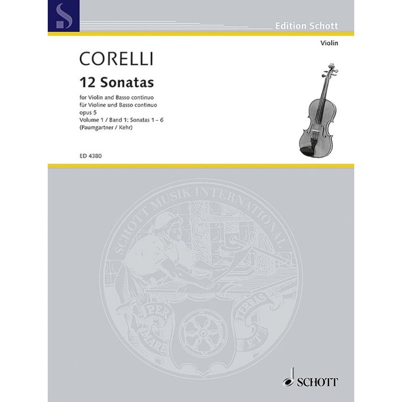 Corelli, Arcangelo - 12 Sonatas op. 5 