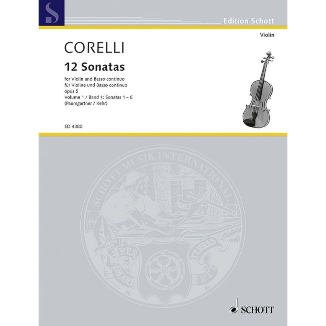 Corelli, Arcangelo - 12 Sonatas op. 5 