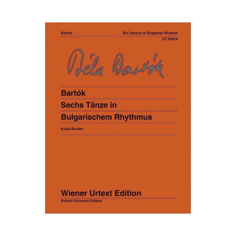 Bartók, Béla - Six Dances in Bulgarian Rhythm 