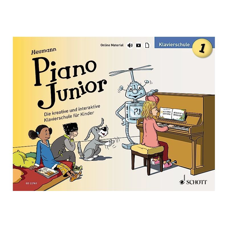 Heumann, Hans-Guenter - Piano Junior: Klavierschule 1 Vol. 1