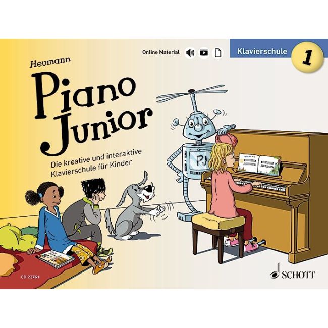Heumann, Hans-Guenter - Piano Junior: Klavierschule 1 Vol. 1
