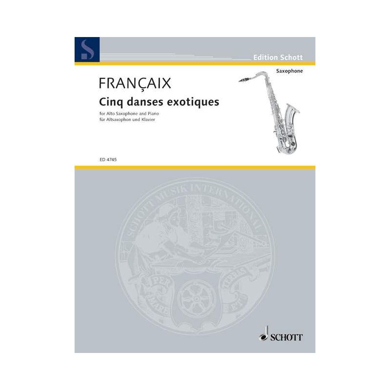 Françaix, Jean - Five Exotic Dances 