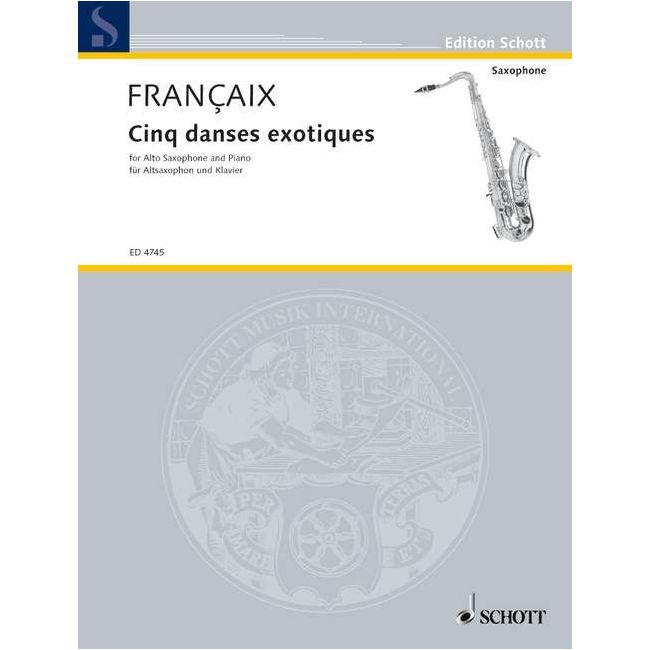 Françaix, Jean - Five Exotic Dances 