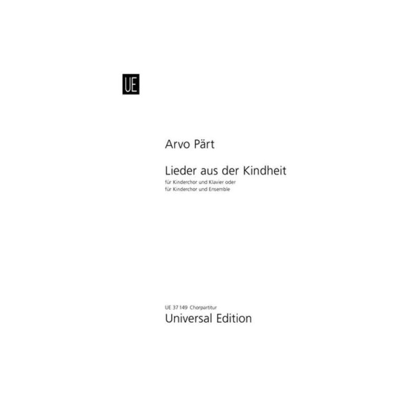 Paert, Arvo - Songs from Childhood 