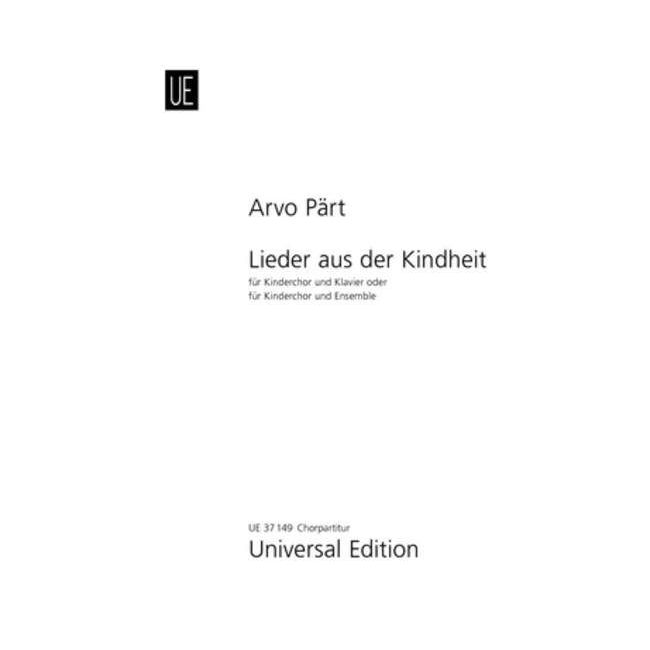 Paert, Arvo - Songs from Childhood 