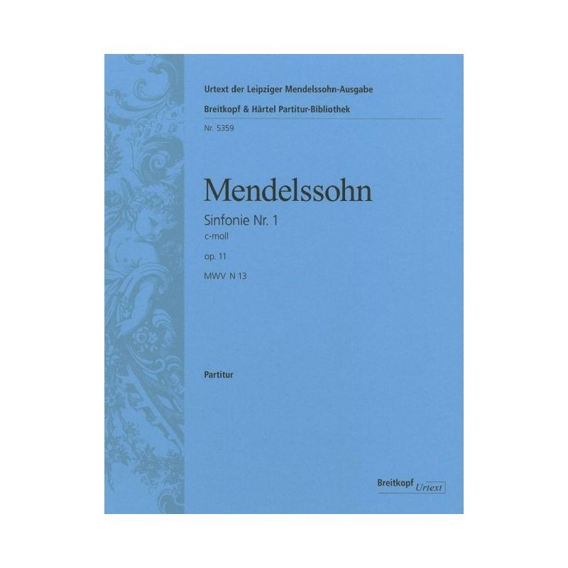 Mendelssohn Bartholdy, Felix - Symphony No. 1 in C minor MWV N 13 (Op. 11) op. 11 MWV N 13 