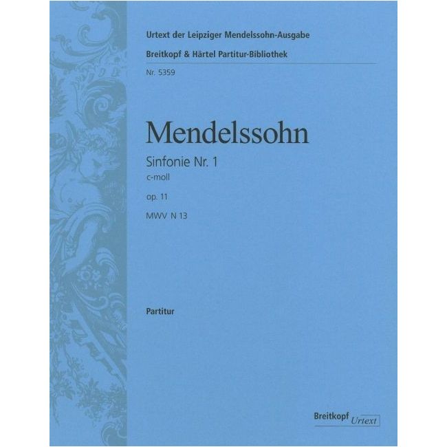 Mendelssohn Bartholdy, Felix - Symphony No. 1 in C minor MWV N 13 (Op. 11) op. 11 MWV N 13