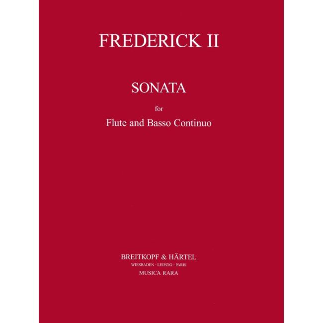 the Great, Frederick - 4 Sonatas Spitta No. 21 
