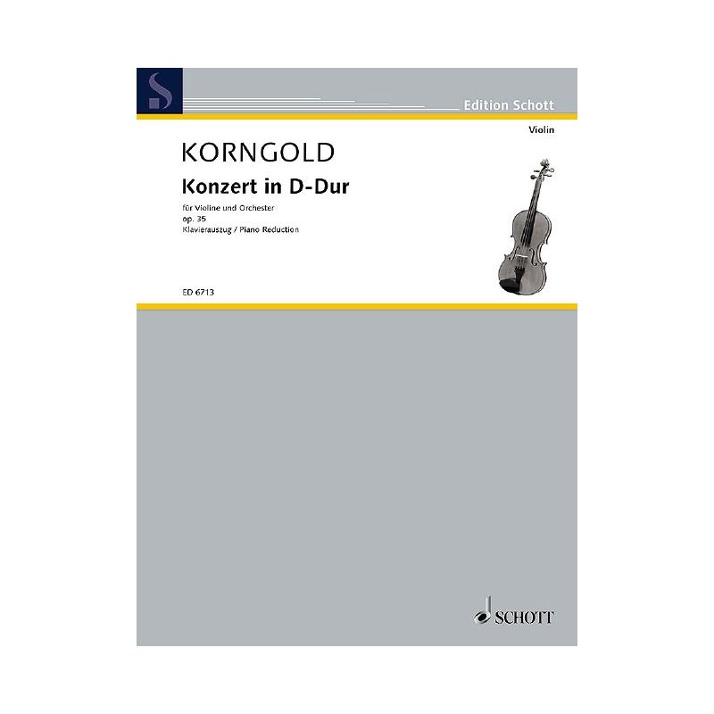 Korngold, Erich Wolfgang - Concerto in D major op. 35 