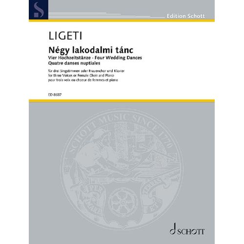 Ligeti, György - Négy lakodalmi tánc 
