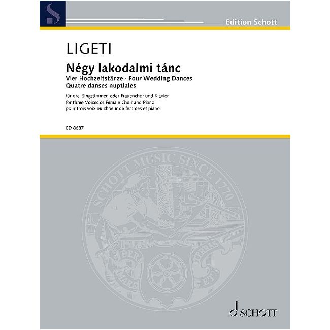 Ligeti, György - Négy lakodalmi tánc 
