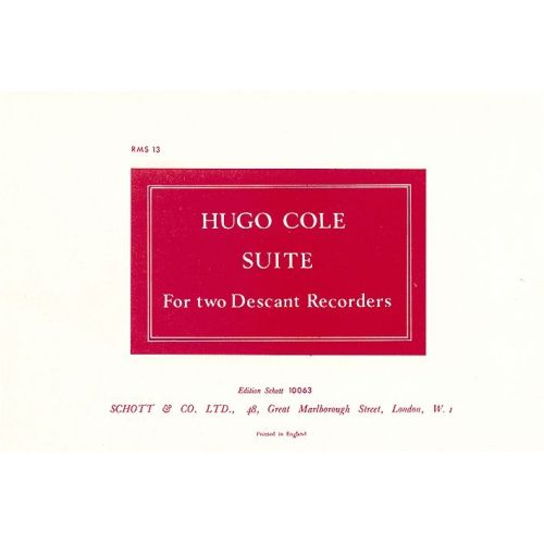 Cole, Hugo - Suite 