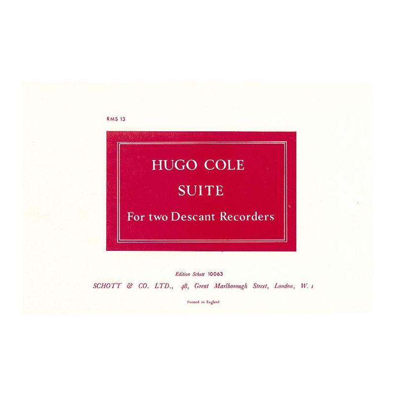 Cole, Hugo - Suite 
