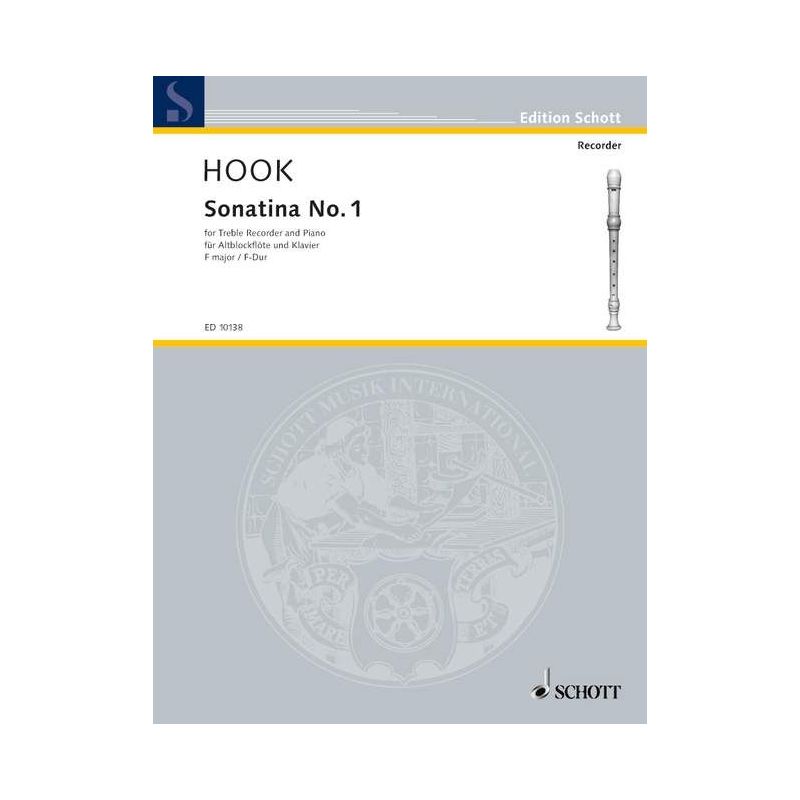 Hook, James - Sonatina No. 1 F major 