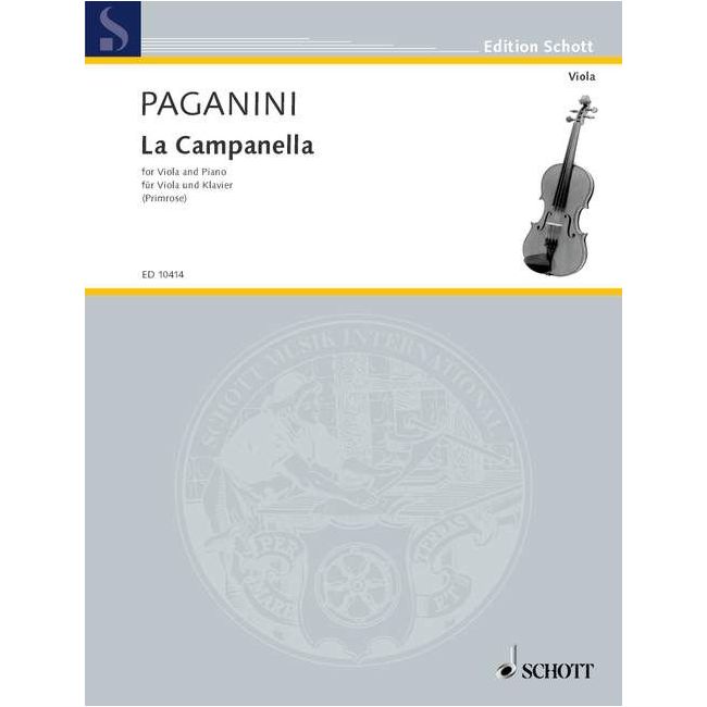 Paganini, Niccolò - La Campanella op. 7