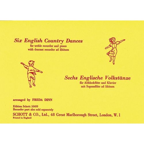 6 English Country Dances 