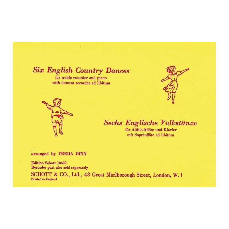 6 English Country Dances 