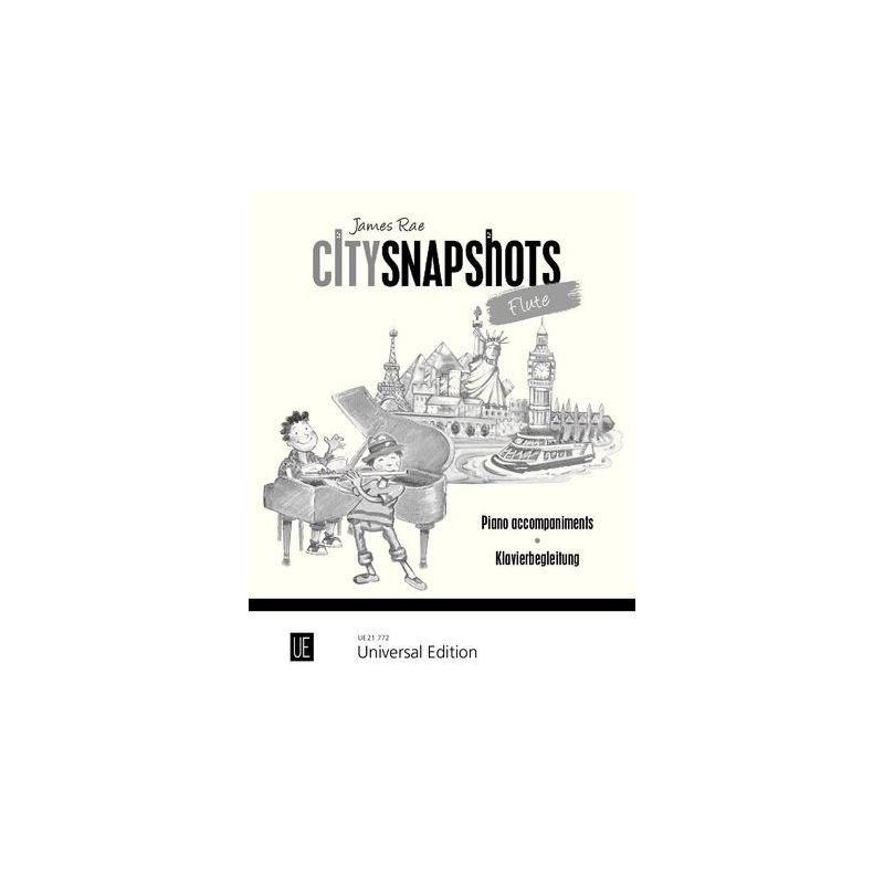 Rae, James - City Snapshots Flute – Piano Accompaniments 
