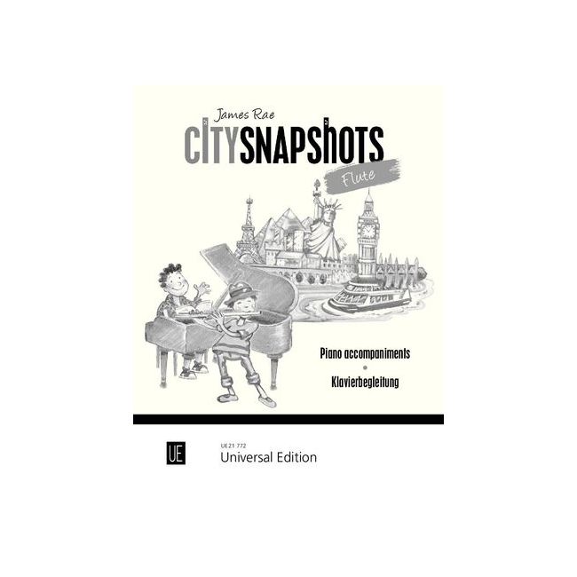 Rae, James - City Snapshots Flute – Piano Accompaniments 