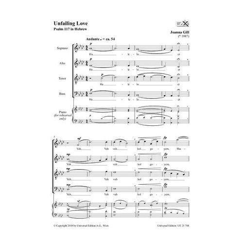 Gill, Joanna - Unfailing Love 