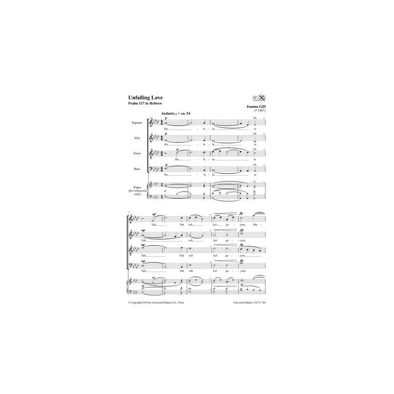Gill, Joanna - Unfailing Love 