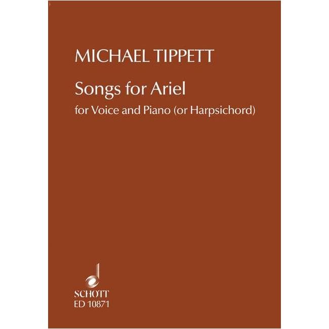 Tippett, Sir Michael - Songs for Ariel