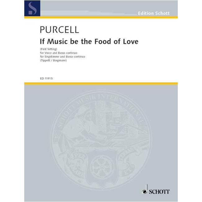 Purcell, Henry - If Music be the Food of Love Z. 379A 