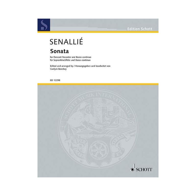 Senallié, Jean Baptiste - Sonata in D minor 