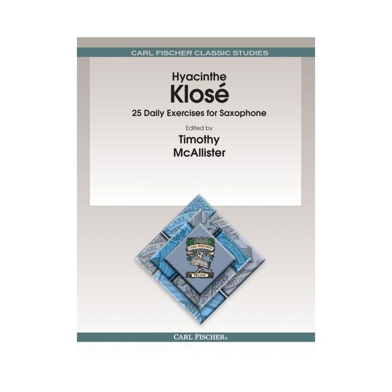 Klose, Hyacinthe - 25 Daily Exercises for Saxophone 