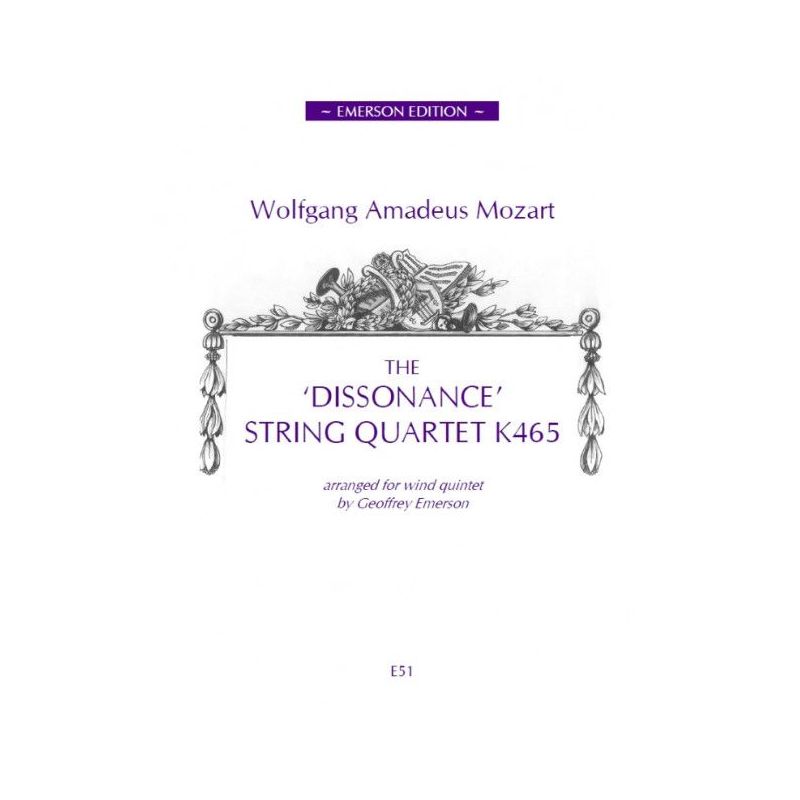 Mozart, Wolfgang Amadeus - The Dissonance K465 